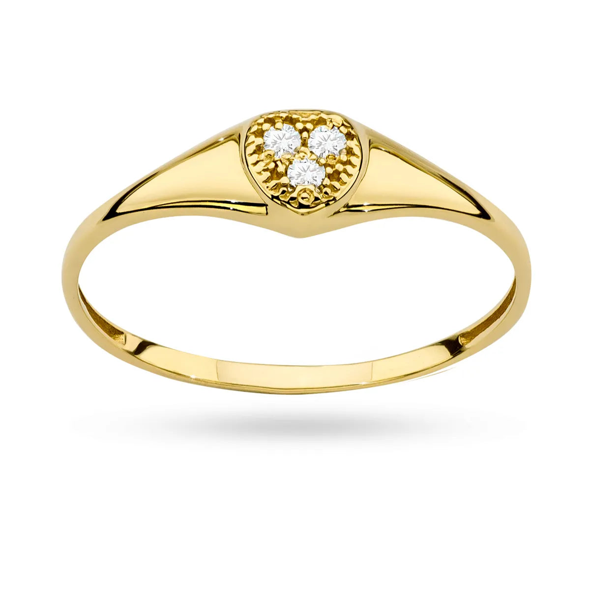 アクセサリー GDC Diamond Memory Ring (Zirconia / Gold diamond