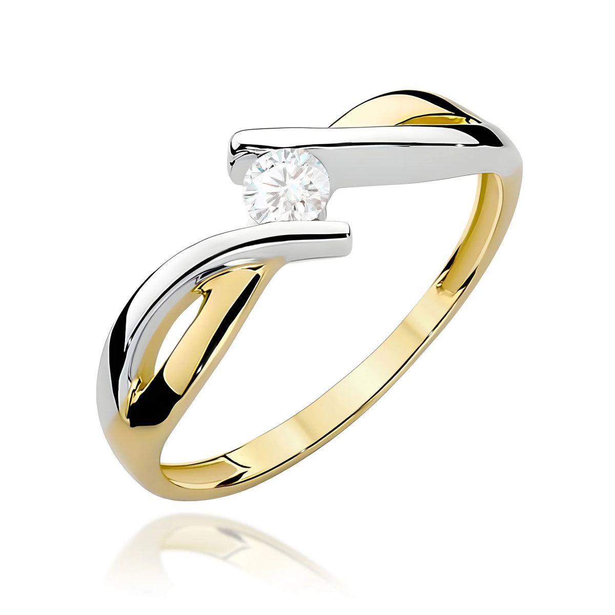 14k (585) Gold Ring | 0.10ct Diamond | GREMARI Jewelry