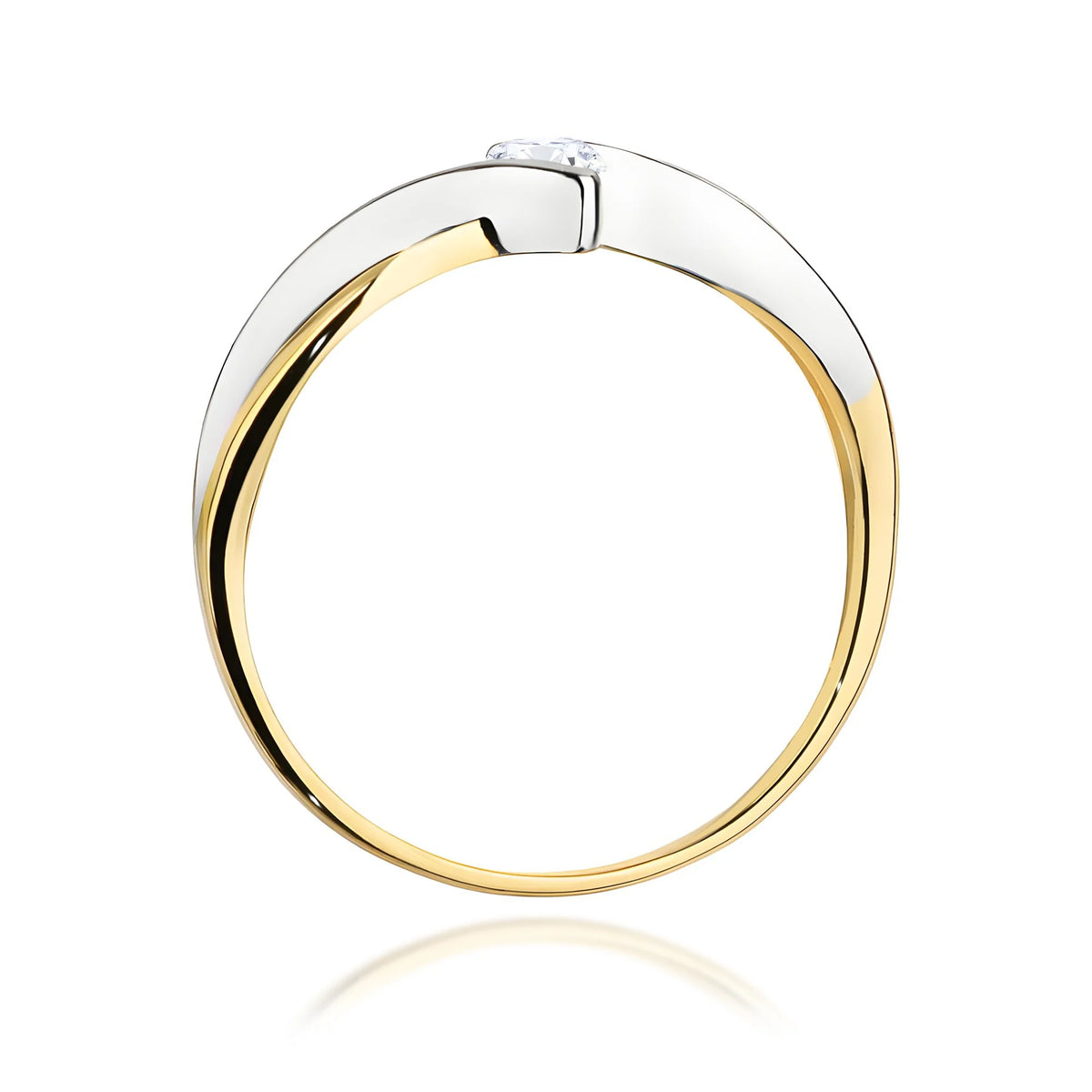 14k (585) Gold Ring | 0.10ct Diamond | GREMARI Jewelry
