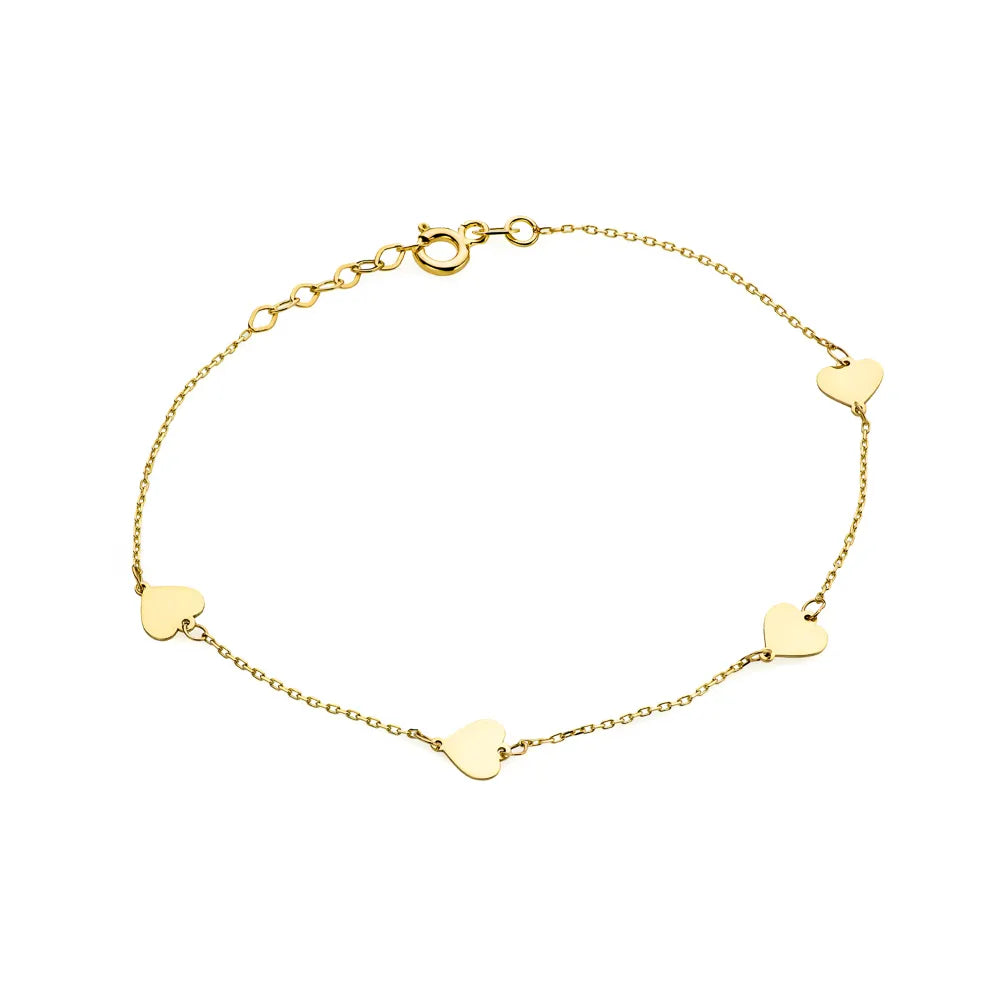 Das 14-karätige Goldarmband wird in einer eleganten schwarzen Schachtel und einer Geschenktüte verpackt. Unser Schmuck wird mit einem Anhänger geliefert, der die Feinheit zeigt.