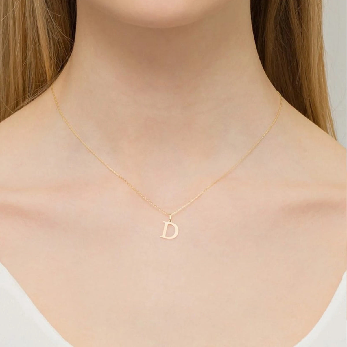 14-carat rose gold necklace with 0.005ct diamond. Excellent gift. Authenticity of diamond is confirmed by a certificate.