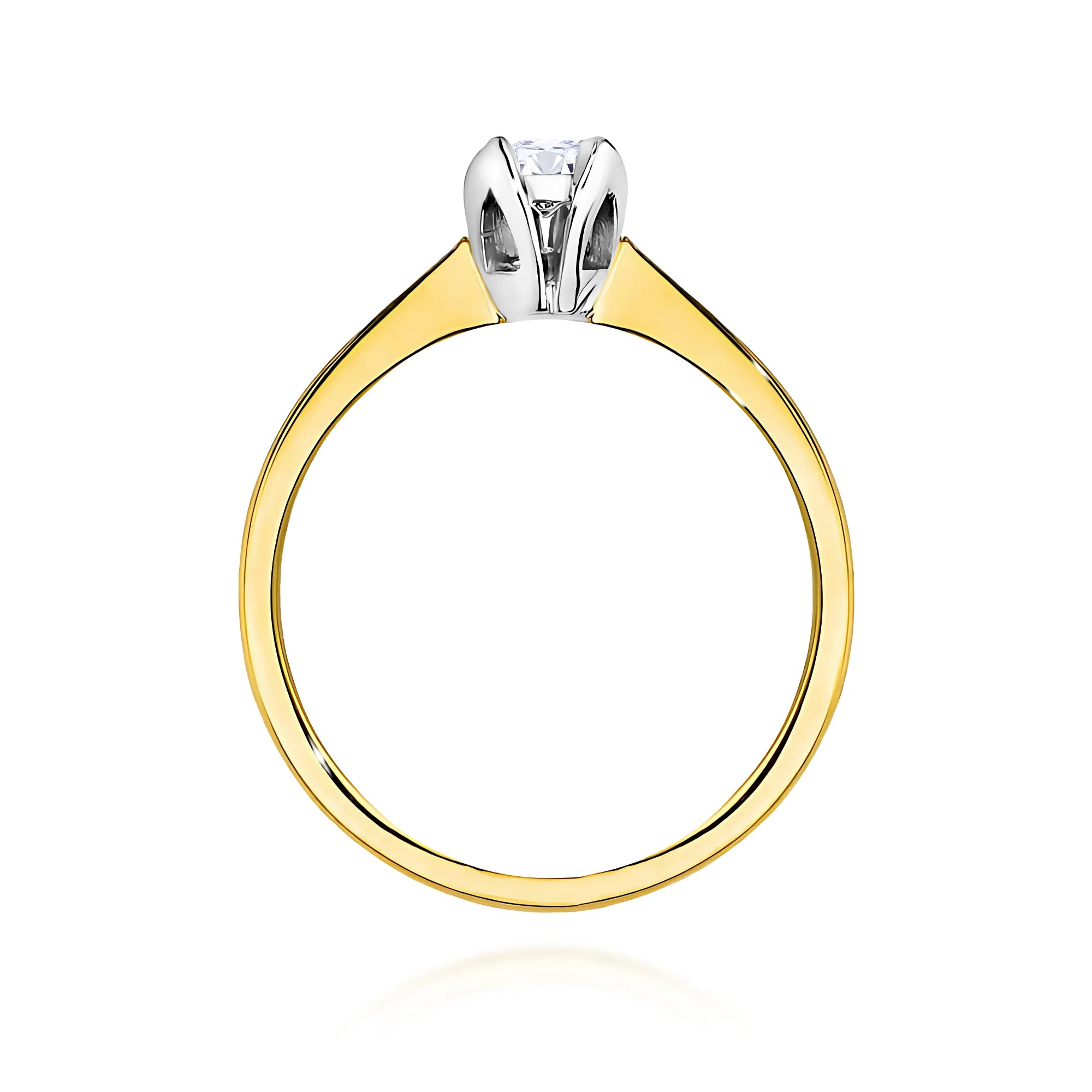 14k (585) Gold Ring | 0.10ct Diamond | GREMARI Jewelry