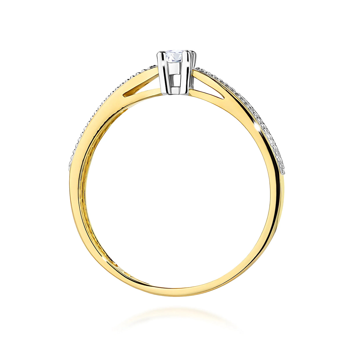 14k (585) Gold Rings | 0.15ct Tansanit and 0.09ct Diamonds | GREMARI Jewelry
