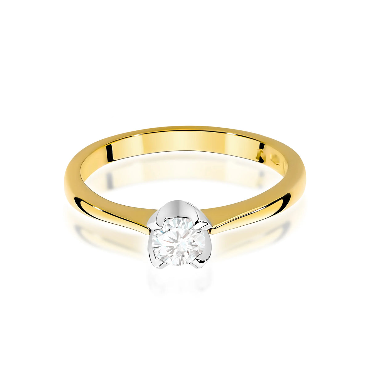 14k (585) Gold Ring | 0.30ct Diamond | GREMARI Jewelry

