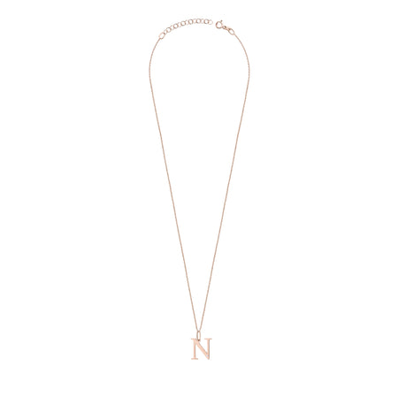 14-carat rose gold necklace with 0.005ct diamond. Excellent gift. Authenticity of diamond is confirmed by a certificate.