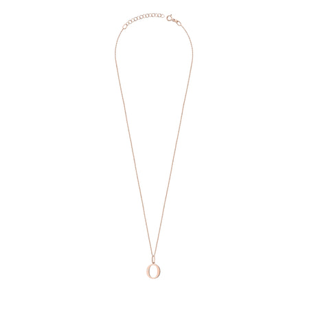 14-carat rose gold necklace with 0.005ct diamond. Excellent gift. Authenticity of diamond is confirmed by a certificate.