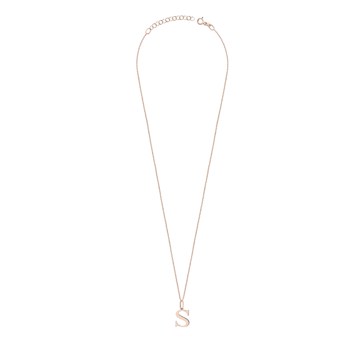 14-carat gold necklace with 0.005ct diamond. Excellent gift. Authenticity of diamond is confirmed by a certificate.