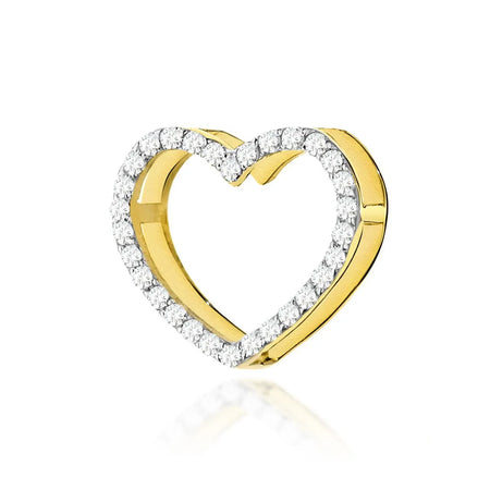 Pendentif en or 14 carats avec diamants Les bijoux Gremari sont emballés dans une élégante boîte noire, du papier et un sac cadeau.