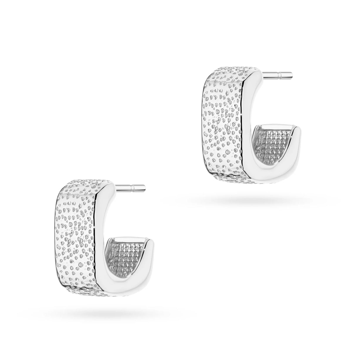 Boucles d'oreilles en argent sterling (925) | Design géométrique | Bijoux GREMARI