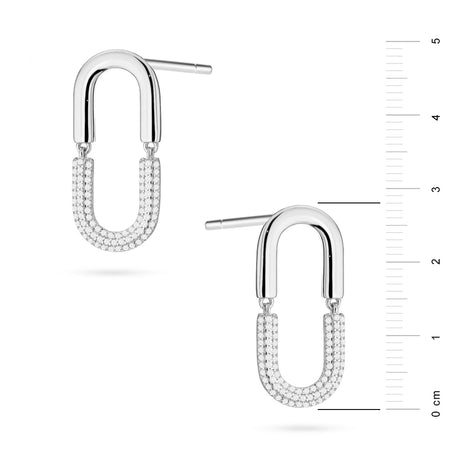 Silver (925) Stud Earrings | Zirconia | GREMARI Jewelry