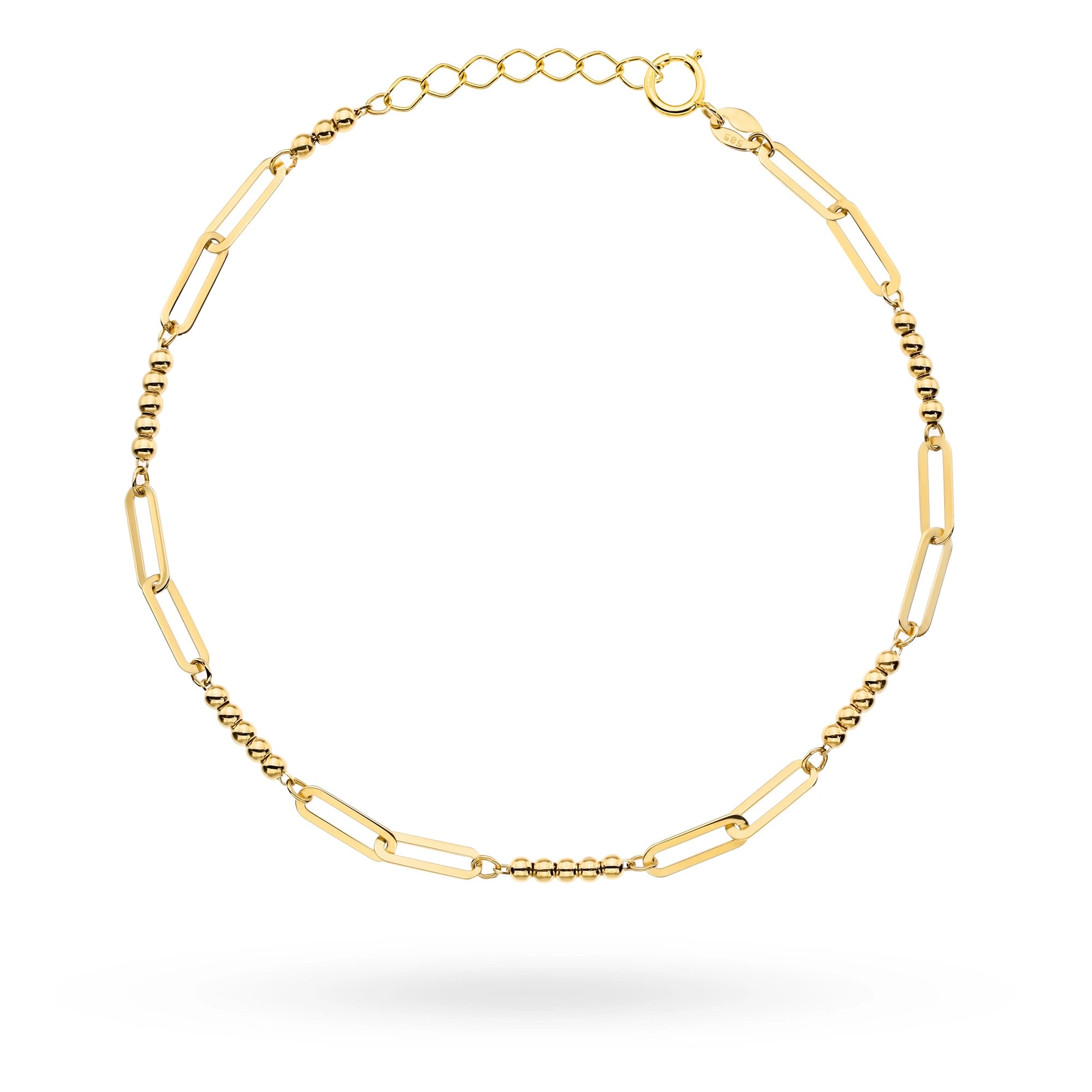 gold-bracelet-with-elongated-links-and-beads-b-gw-369-585