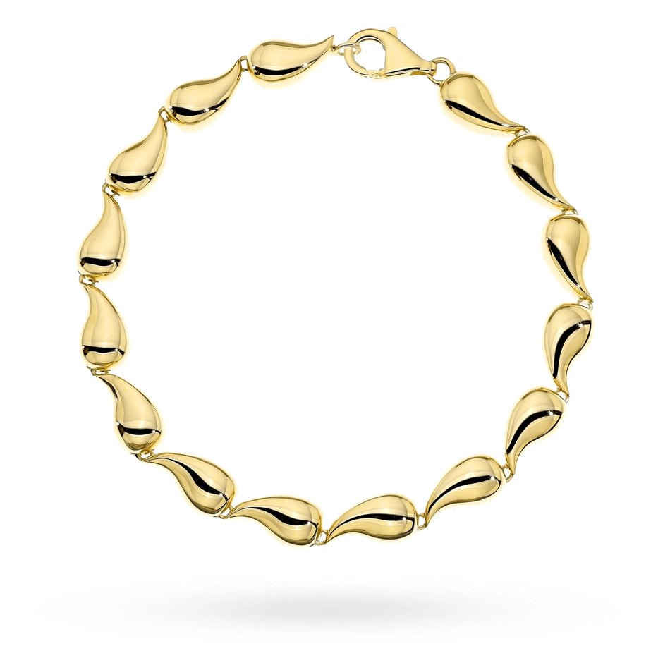 Gold-Tropfenarmband