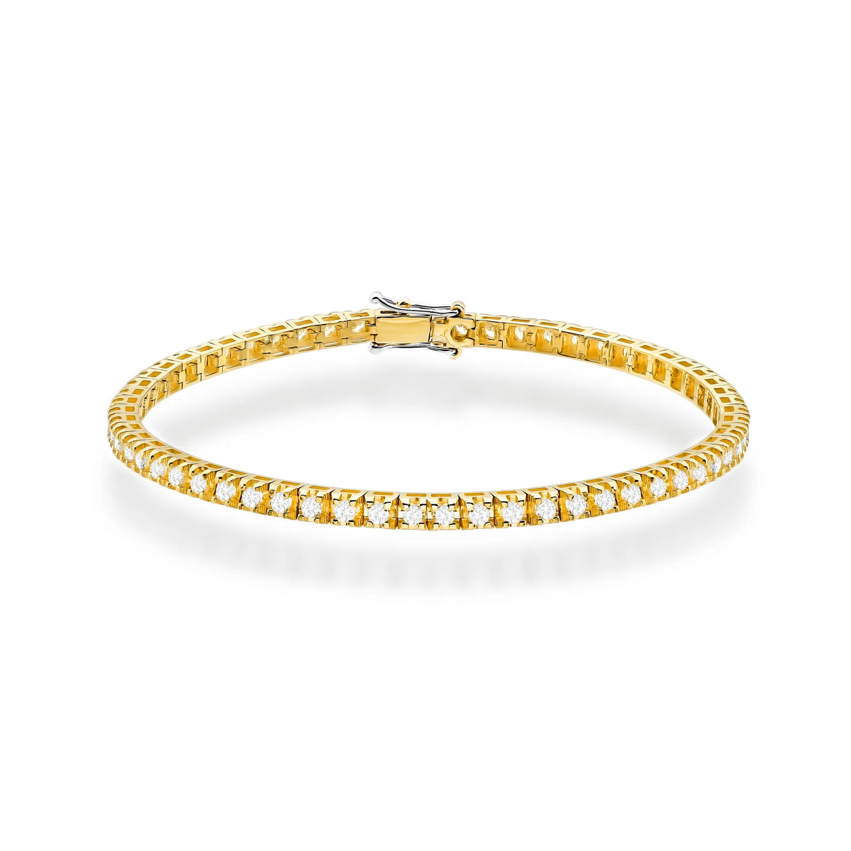 súprava zlatých náramkov s 1,77 ct laboratórnych diamantov b0031-ldw-05