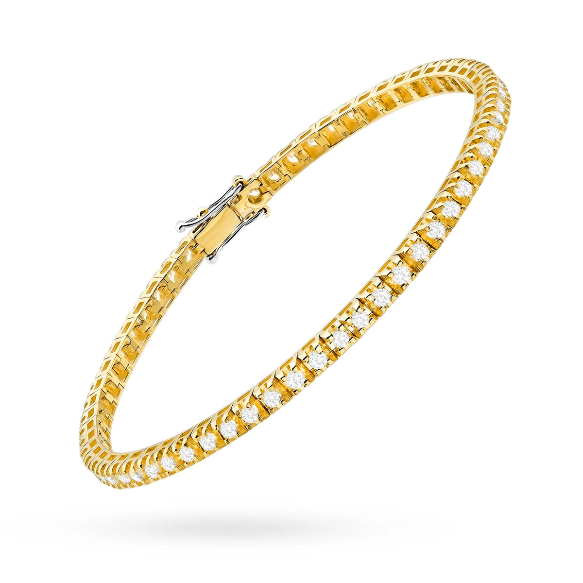 súprava zlatých náramkov s 1,77 ct laboratórnych diamantov b0031-ldw-05