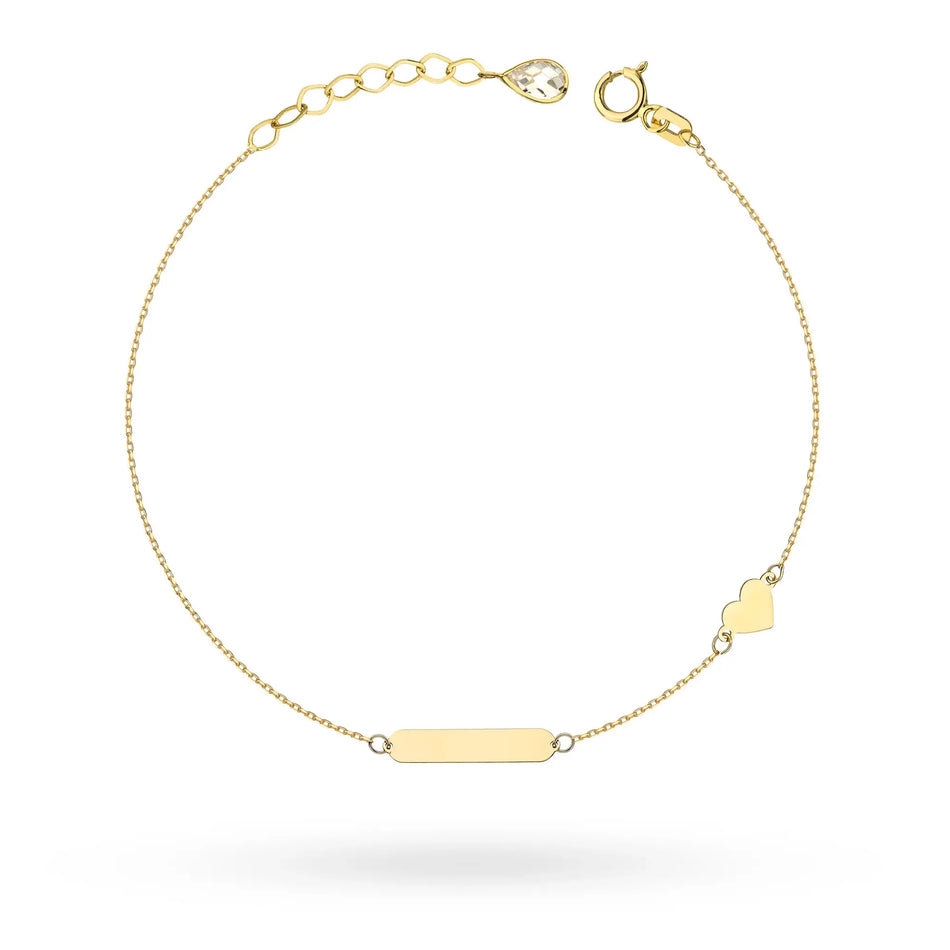 children-s-gold-bracelet-with-heart-b430-333