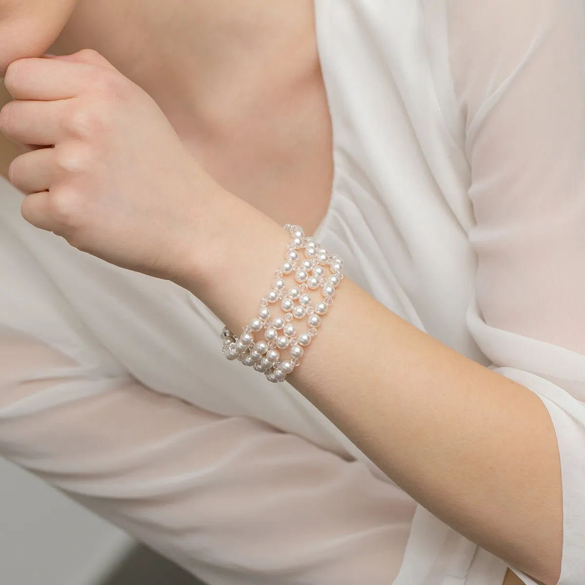 klassisches-hochzeits-silber-perlen-armband-bw015