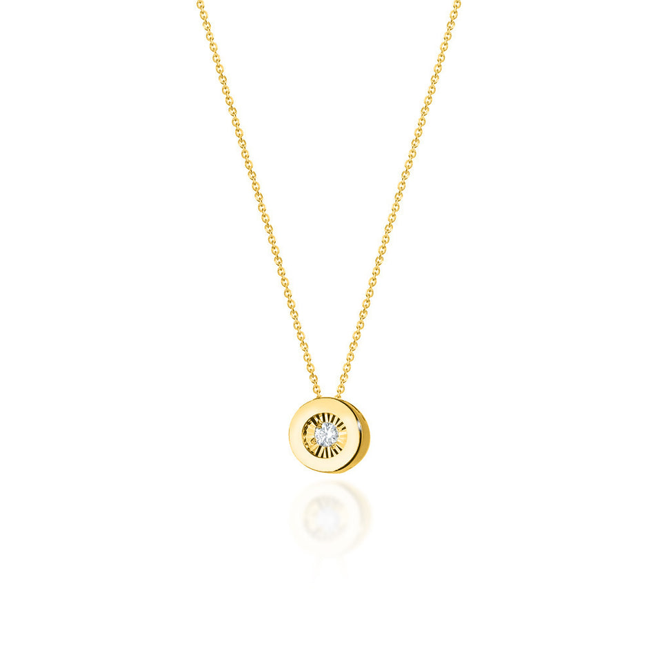 gold-celebrity-necklace-with-diamond-round-n0019