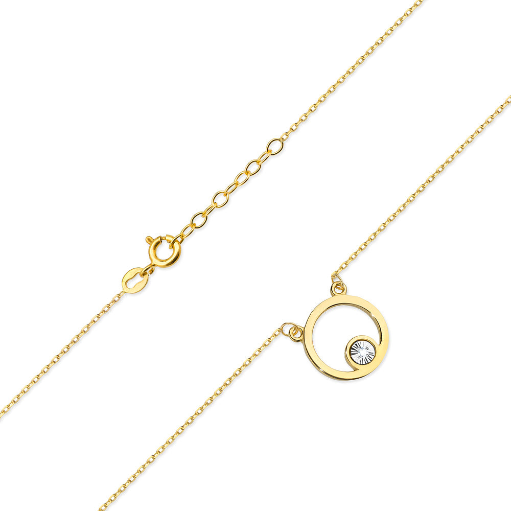 gold-celebrity-necklace-with-diamonds-circle-n0022
