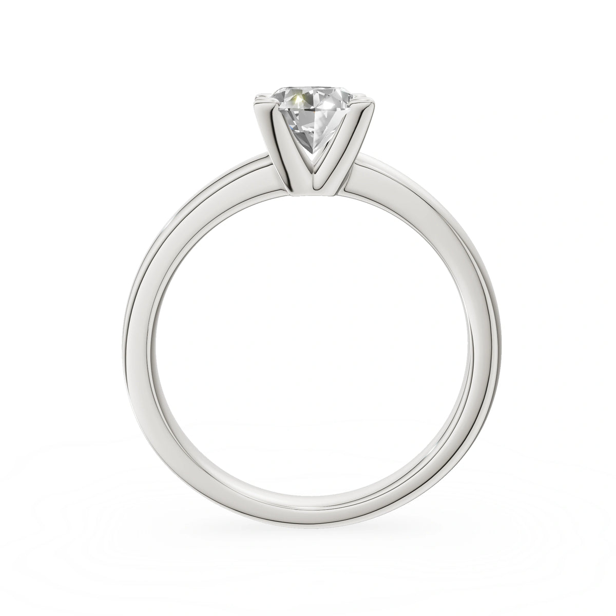 Gremari Seven Grace Verlobungsring aus Weißgold mit 1,00 ct Naturdiamant – Oval