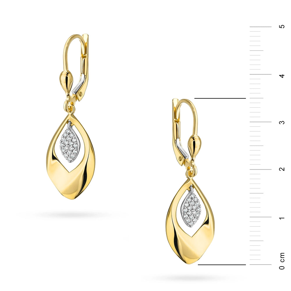 two-color-gold-earrings-with-english-clasp-with-zirconia-leaves-k-gw-741-585