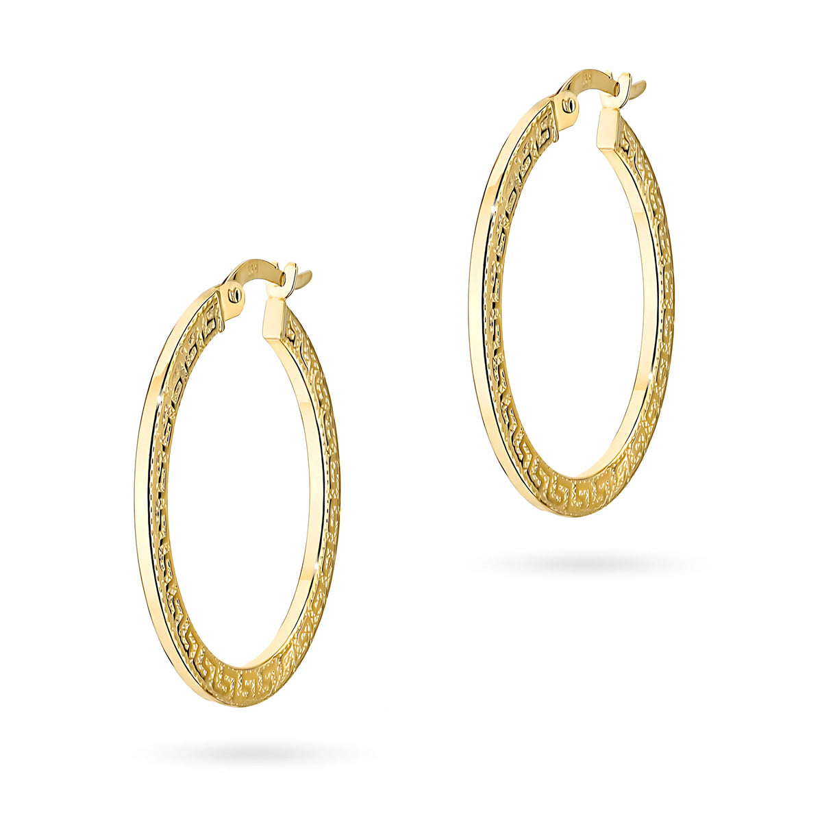 boucles d'oreilles à fermoir anglais en or k-gw-948-14k-585