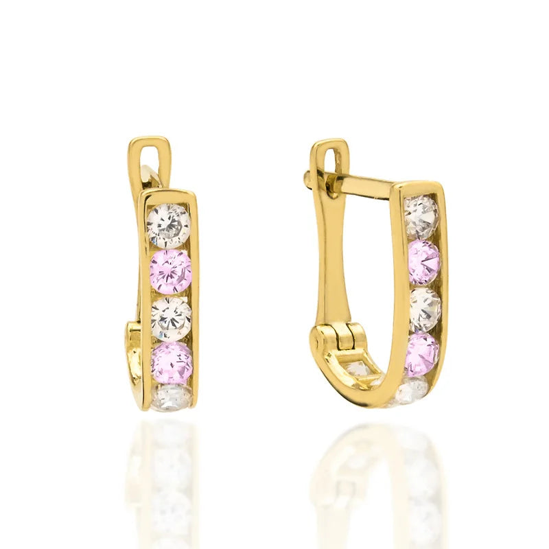 gold-english-clasp-earrings-with-zirconia-k011-333-r