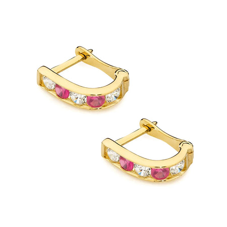 children-s-gold-english-clasp-earrings-with-zirconia-k054-333