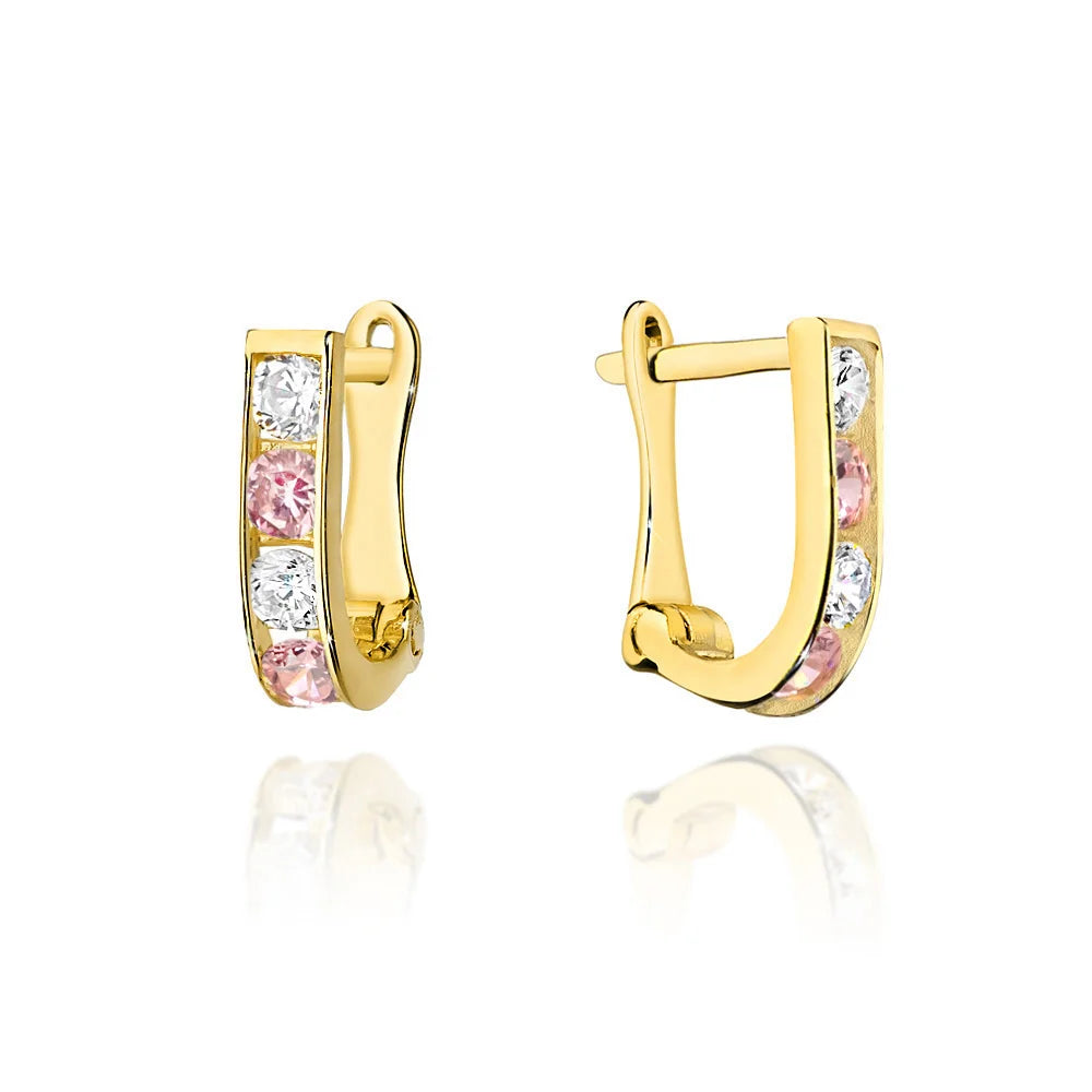 children-s-gold-english-clasp-earrings-with-zirconia-k054-333