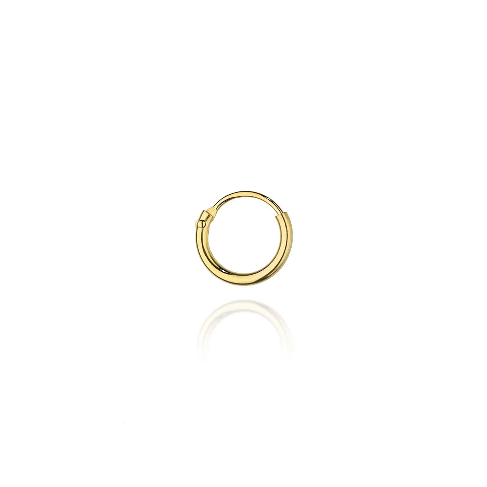 boucle-d'oreille-créole-unique-or-9mm-k074-14k-585-solo