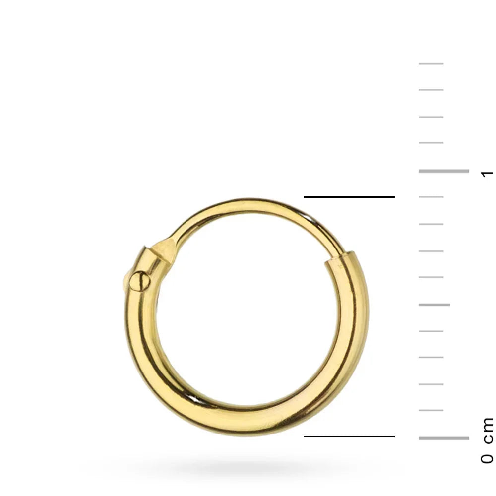 boucle-d'oreille-créole-unique-or-9mm-k074-14k-585-solo