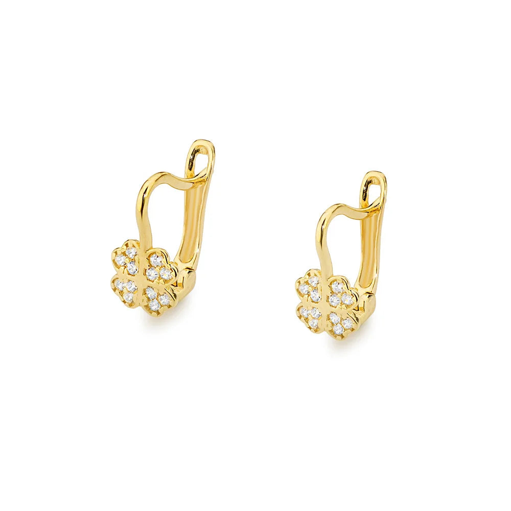 gold-english-clasp-earrings-with-zirconia-lucky-k082-14k-585