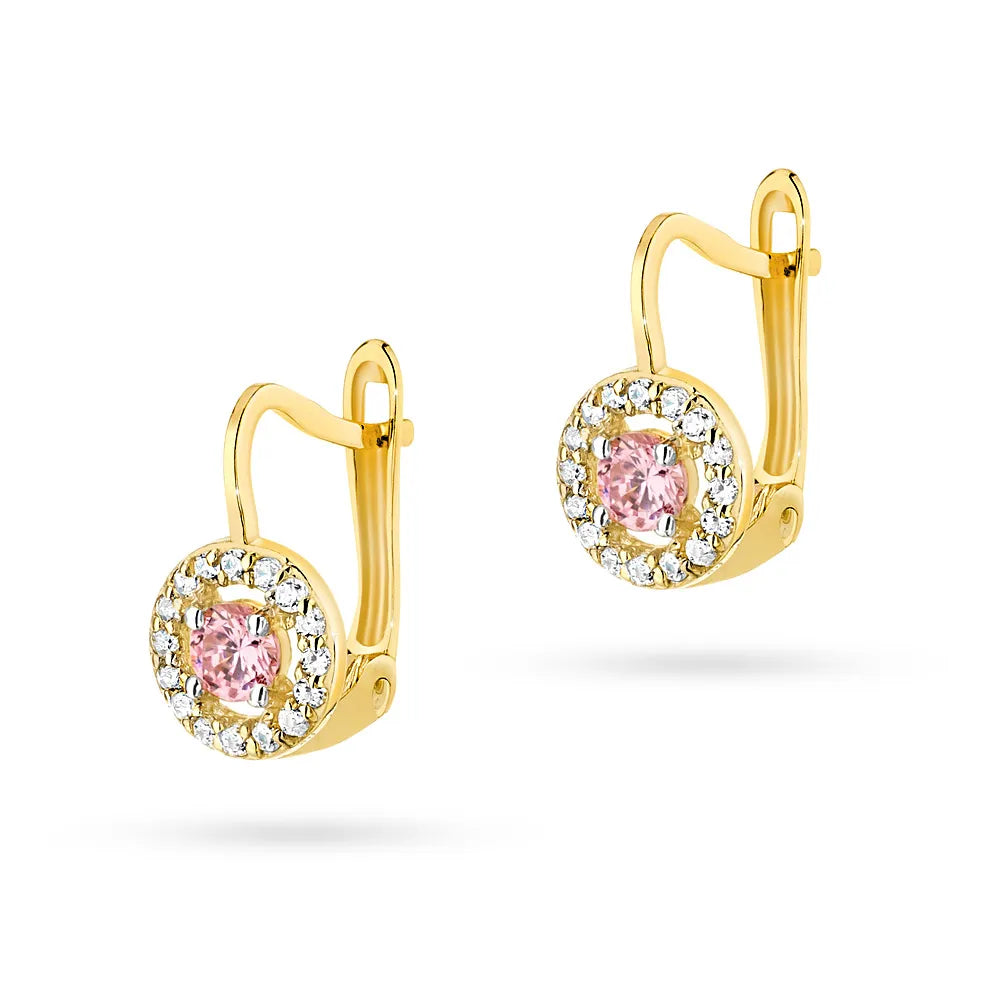 children-s-gold-english-clasp-earrings-with-zirconia-k1013-333
