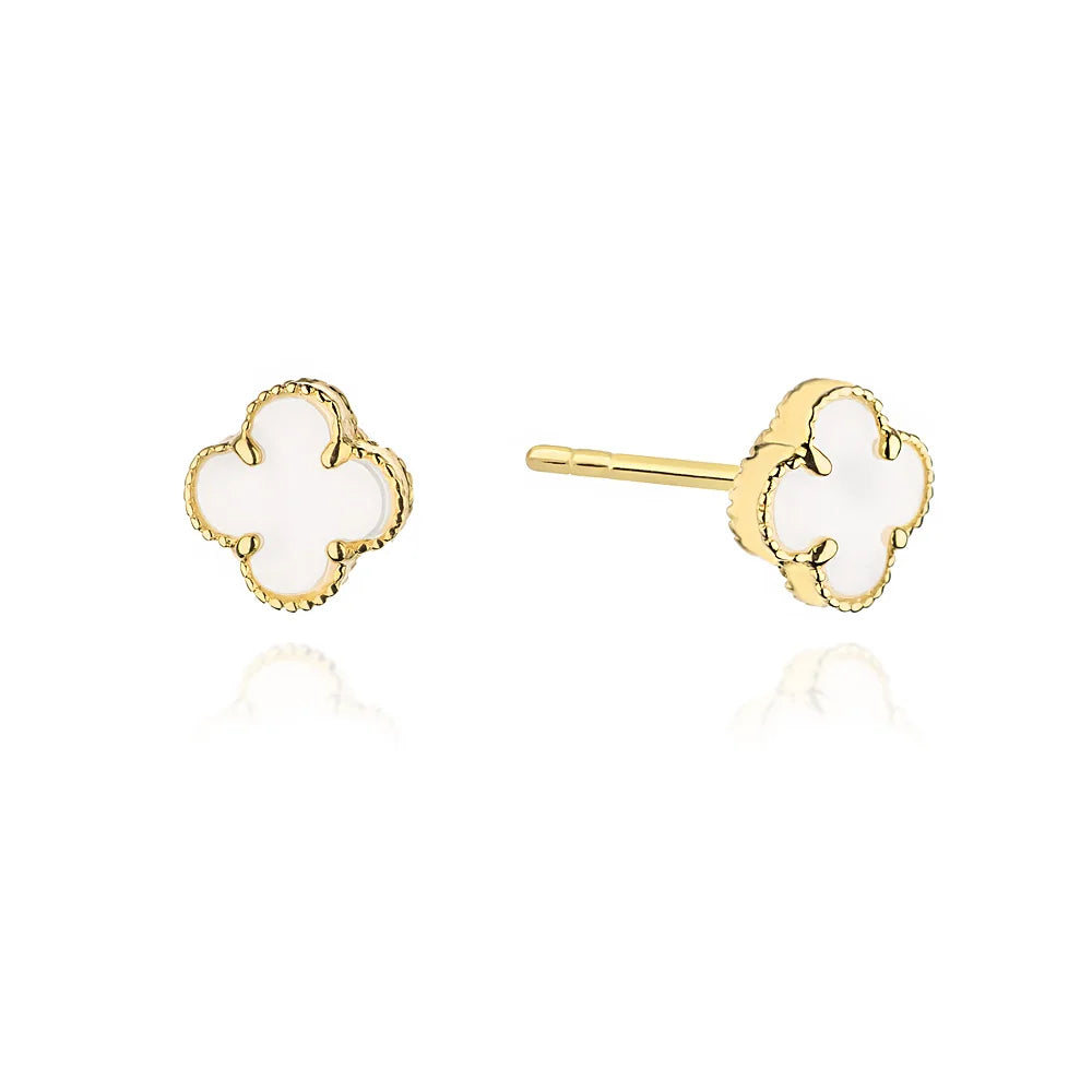 gold-stud-earrings-lucky-k105-14k-585-b