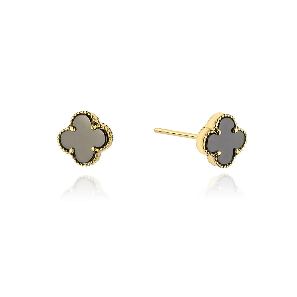 gold-stud-earrings-lucky-k105-14k-585-cz
