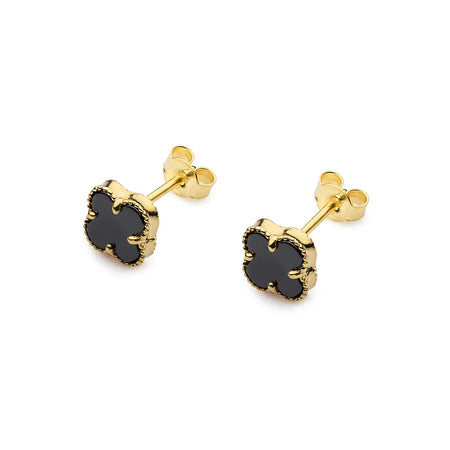gold-stud-earrings-lucky-k105-14k-585-cz