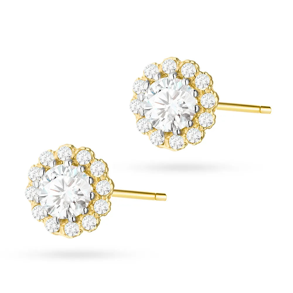 gold-stud-earrings-with-zirconia-k1284-333