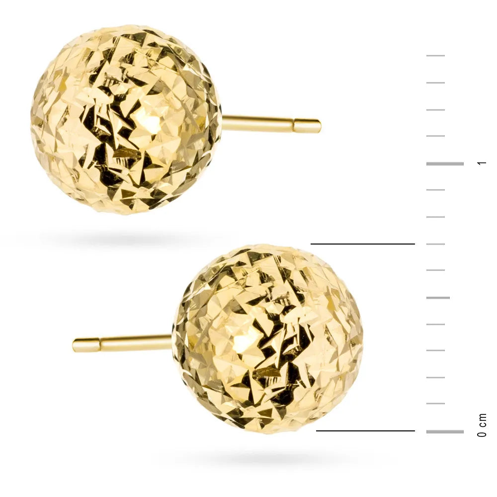 náušnice se zlatými peckami 3-8 mm k1401 333