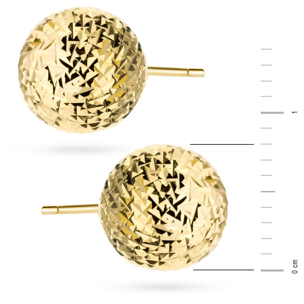 náušnice se zlatými peckami 3-8 mm k1401 333