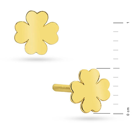 gold-stud-earrings-lucky-k155-14k-585