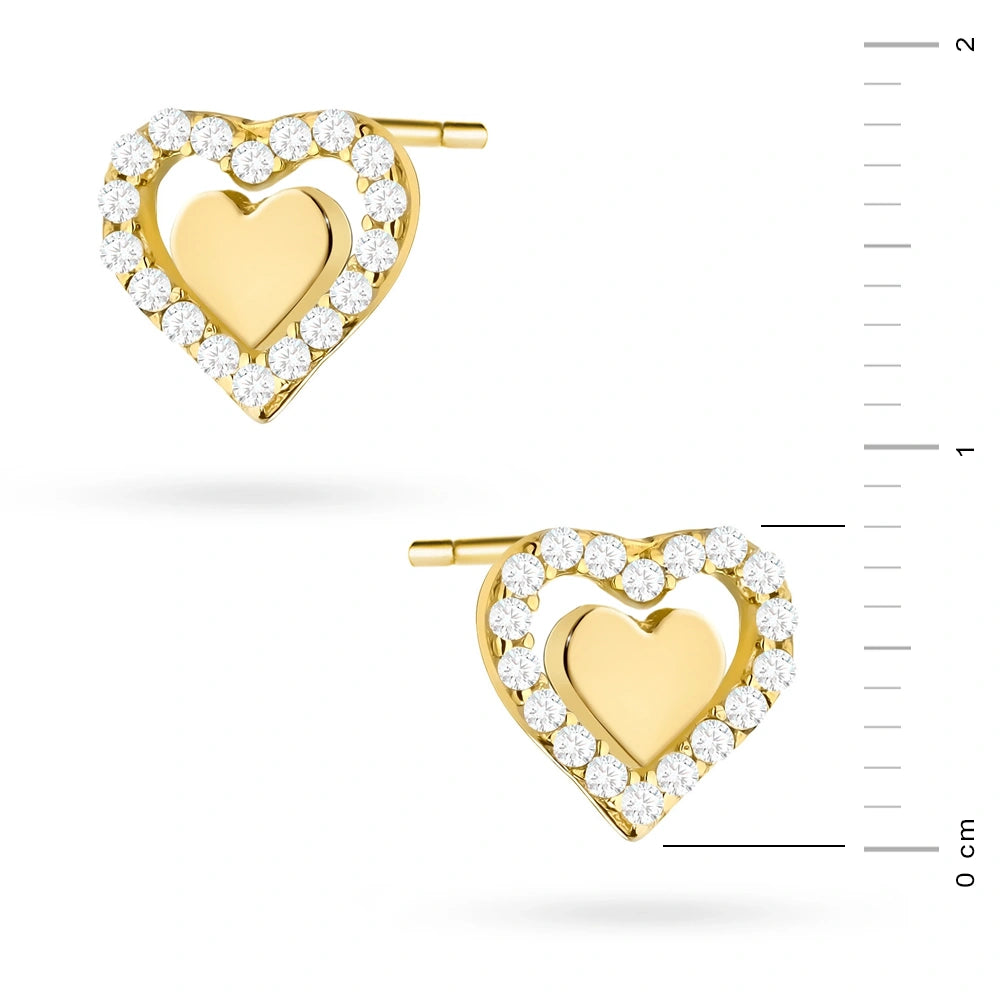 gold-stud-earrings-with-zirconia-k1624-333