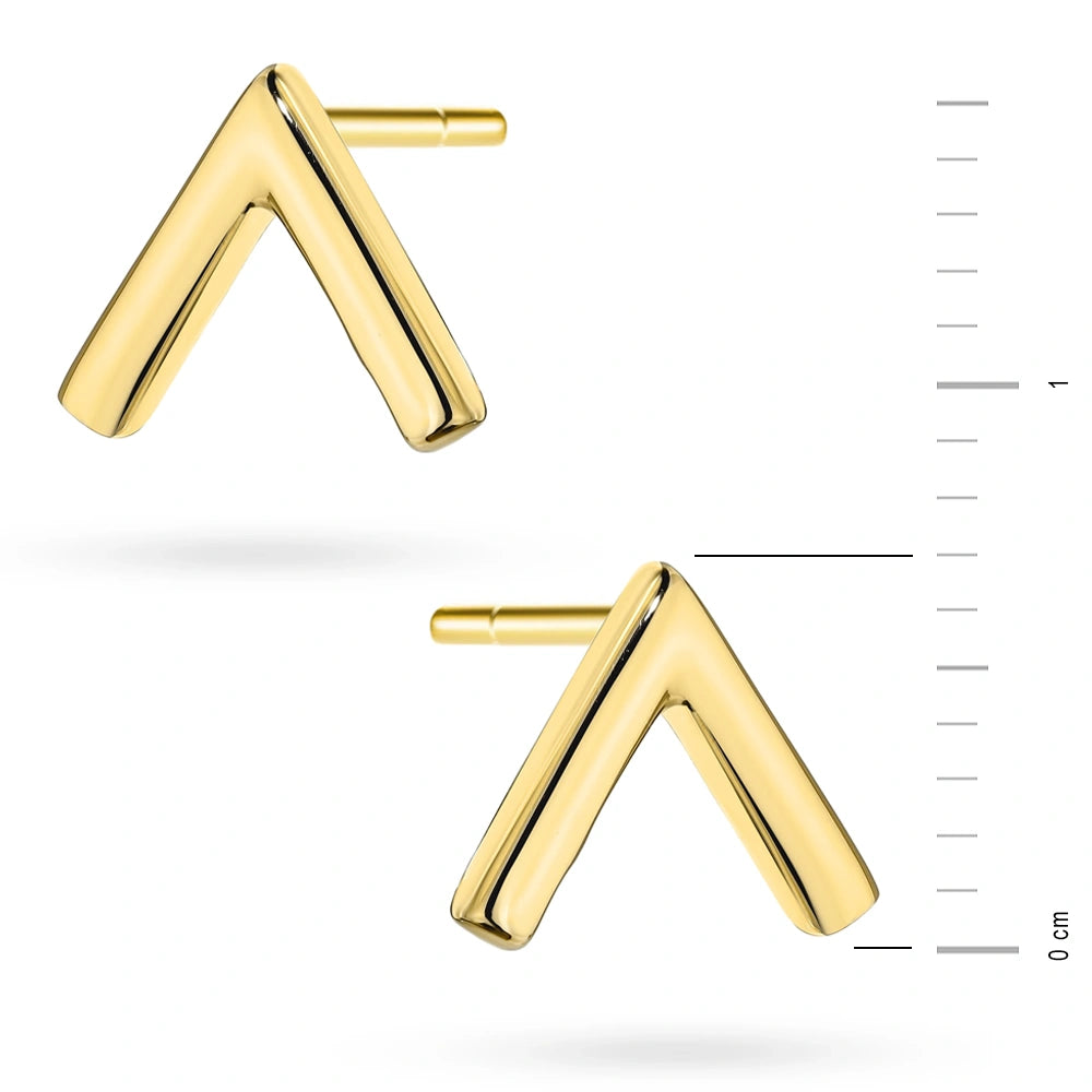Ohrstecker aus Gold, geometrisch k1629-333
