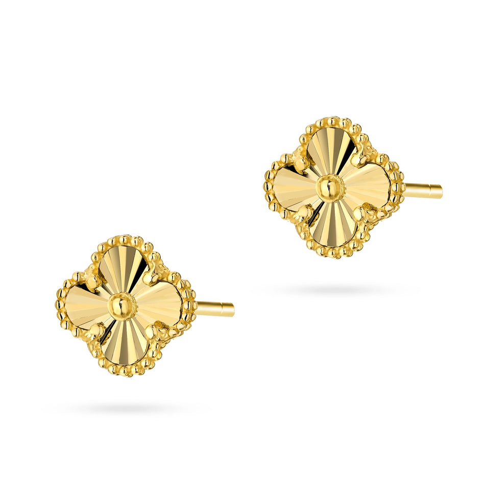 gold-stud-earrings-lucky-k1679-14k-585