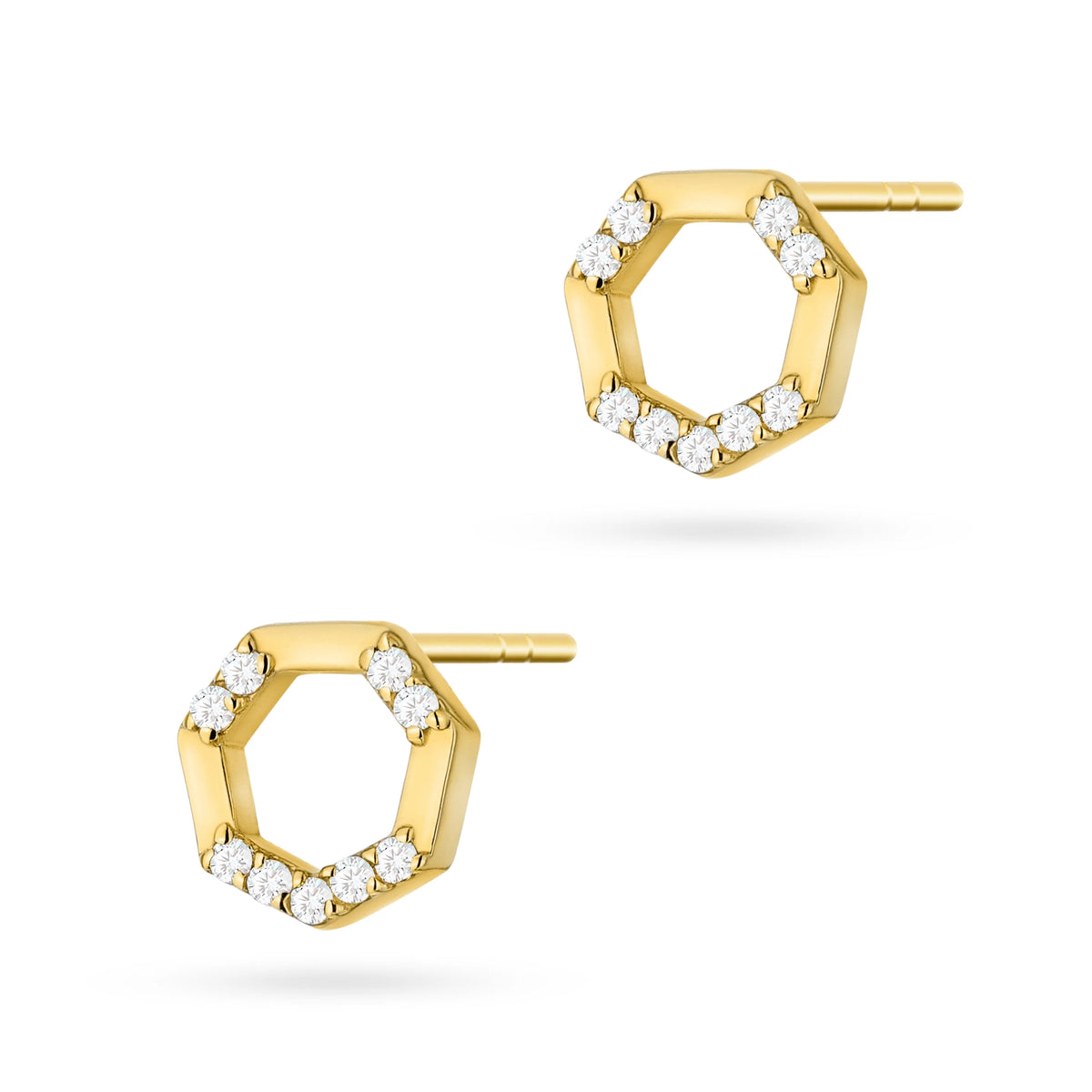 gold-stud-earrings-with-zirconia-geometric-k1940-14k-585-b