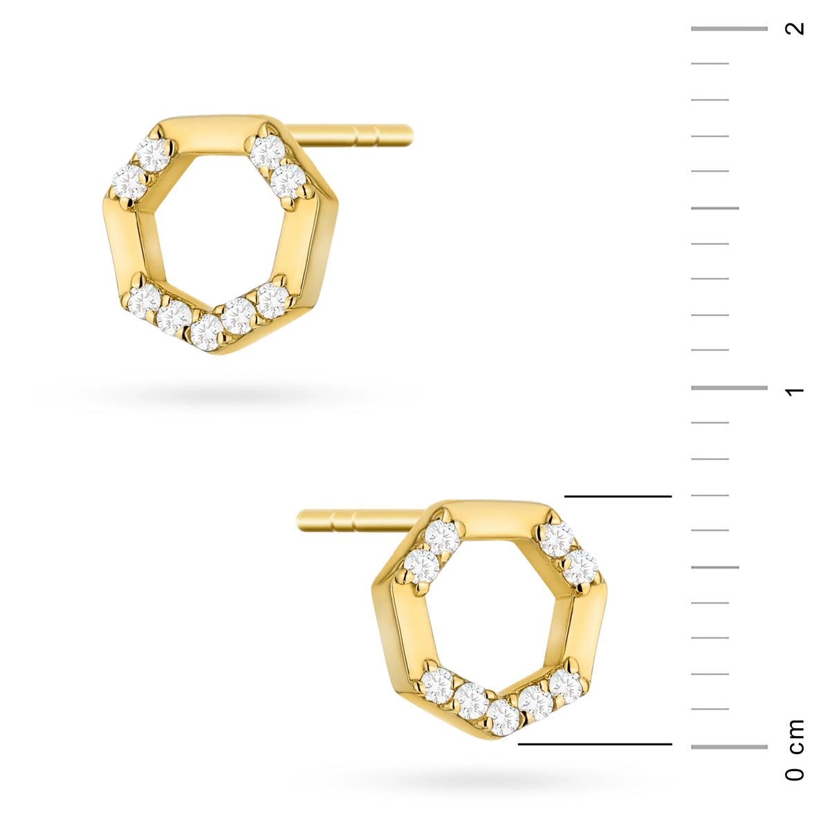 gold-stud-earrings-with-zirconia-geometric-k1940-14k-585-b