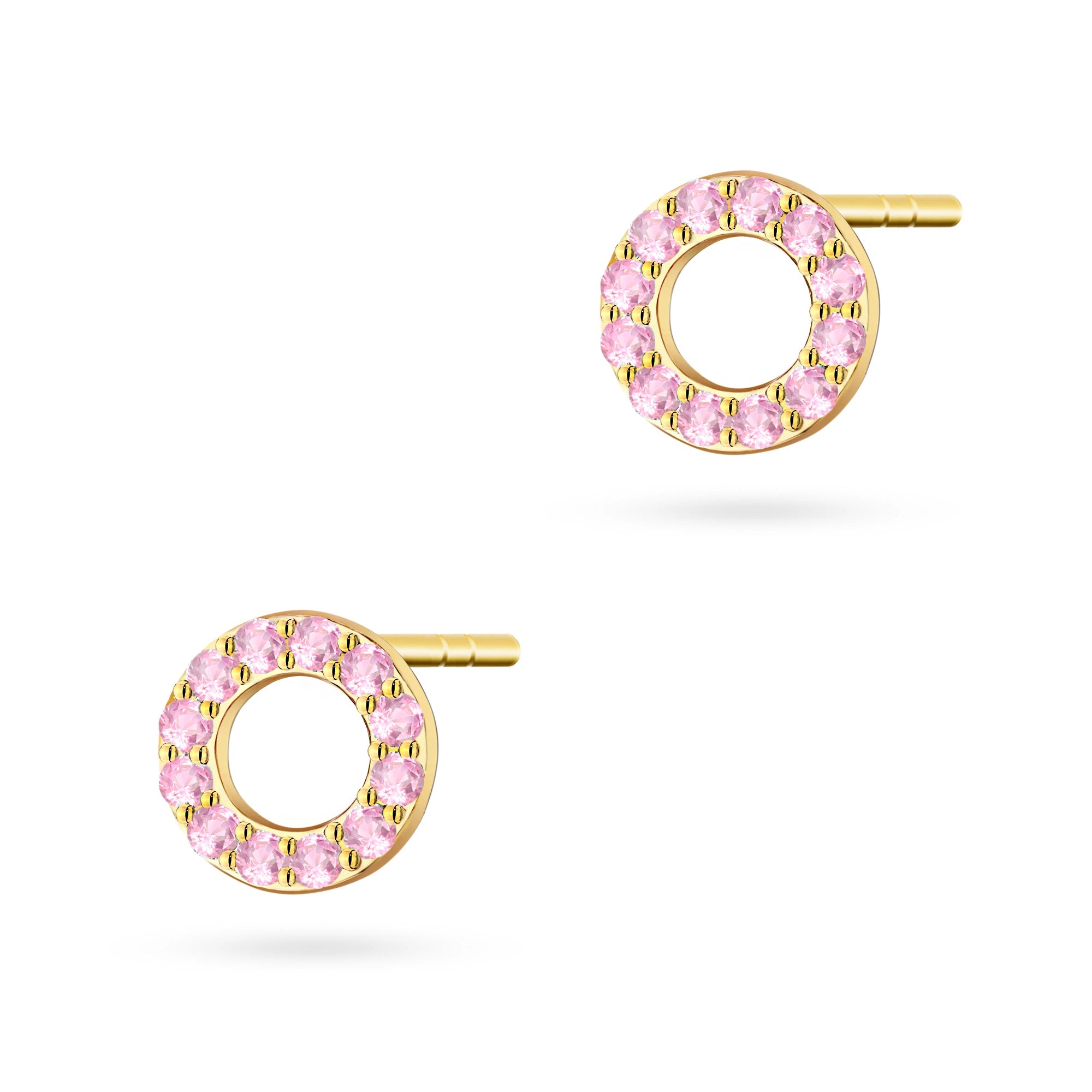 gold-stud-earrings-with-zirconia-k1944-14k-585-r