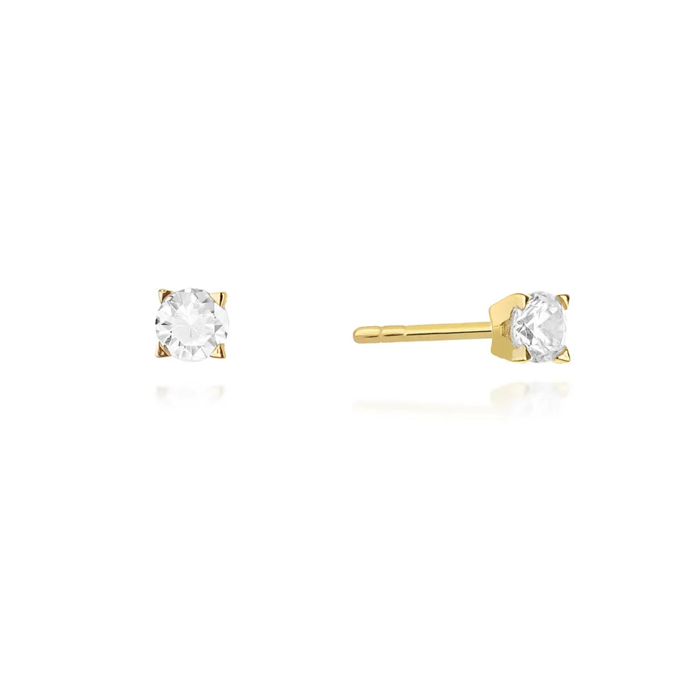 gold-stud-earrings-with-zirconia-k207-333