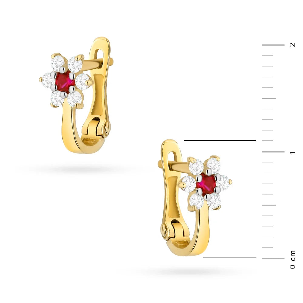 children-s-gold-english-clasp-earrings-with-zirconia-k345-333