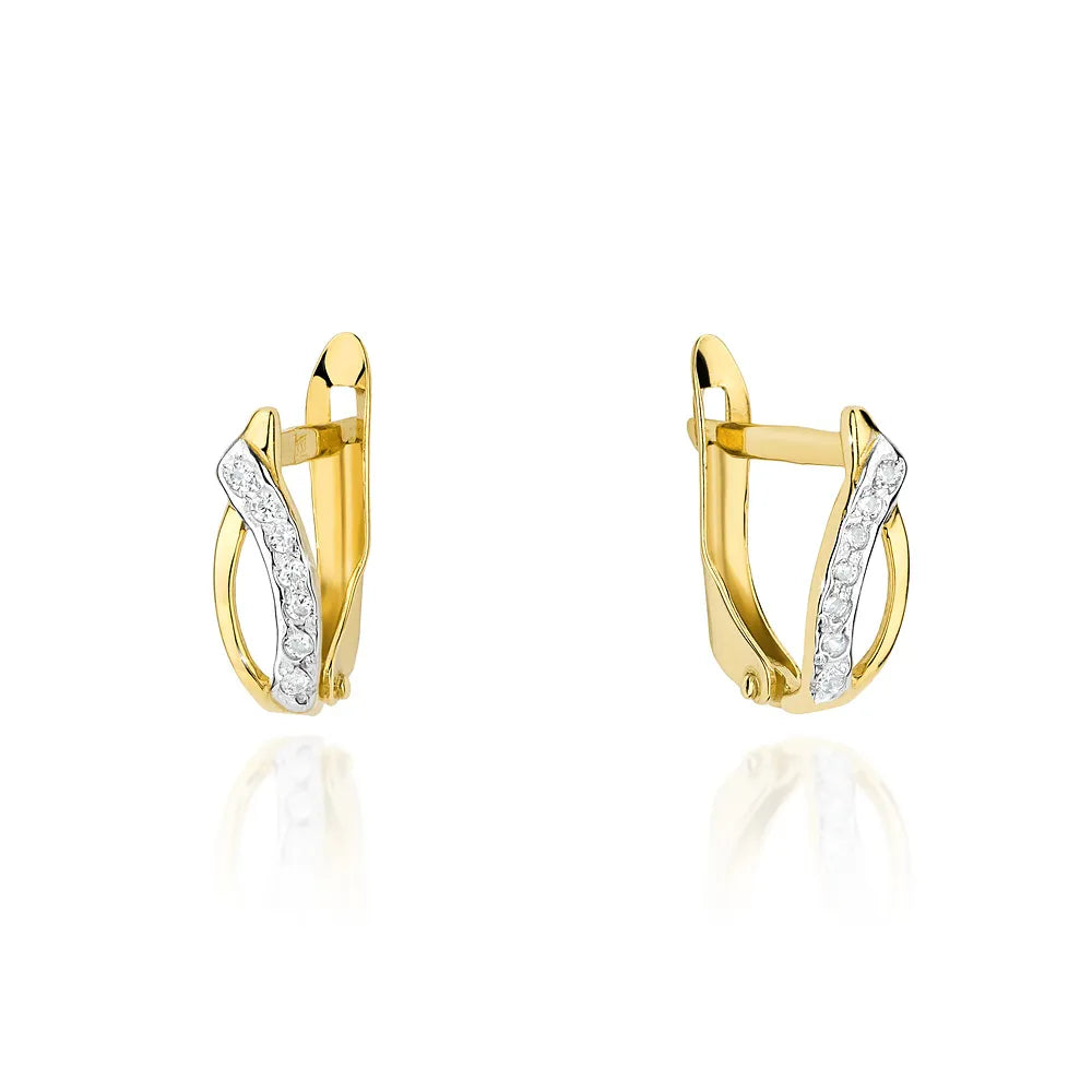 gold-english-clasp-earrings-with-zirconia-k359-333