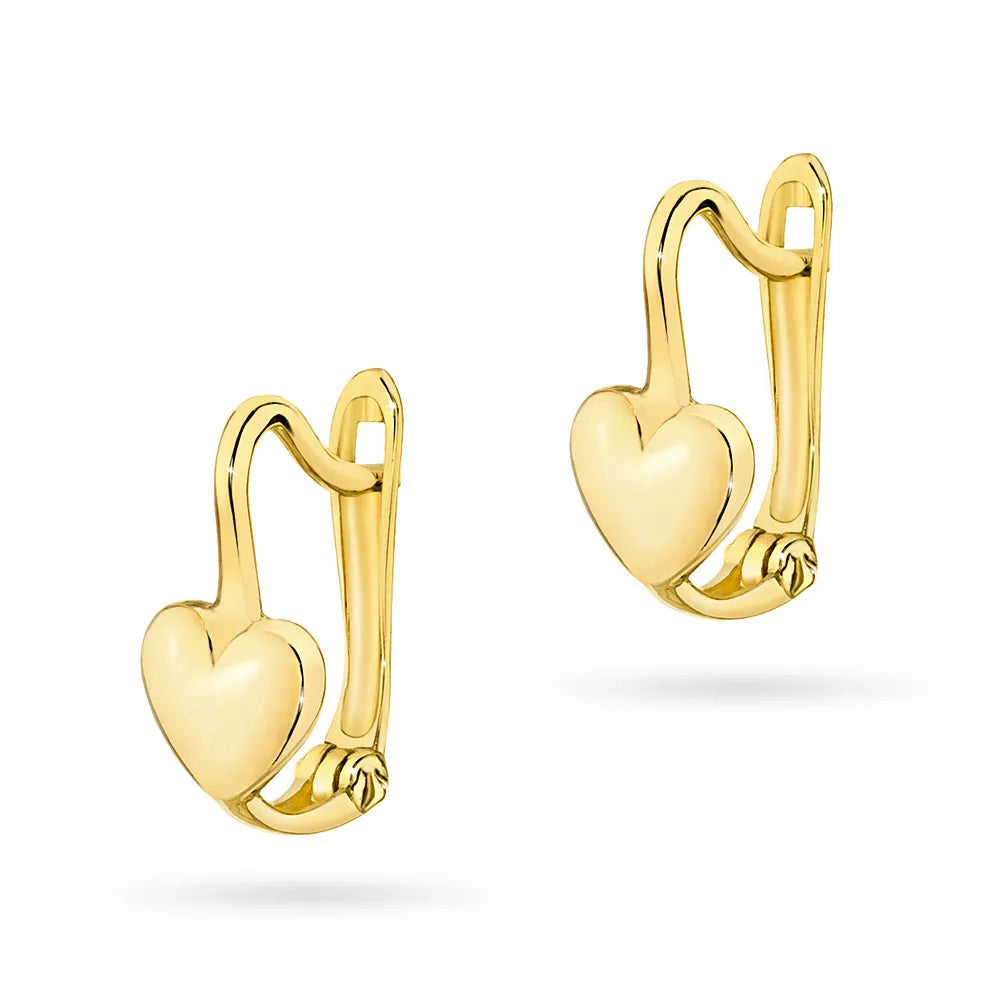 children-s-gold-english-clasp-earrings-k398-333