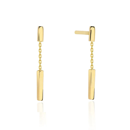 gold-stud-earrings-geometric-k424-14k-585
